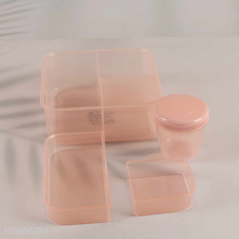 High Quality 1.44L Multi-Function BPA Free Plastic Food Container with Soup Container