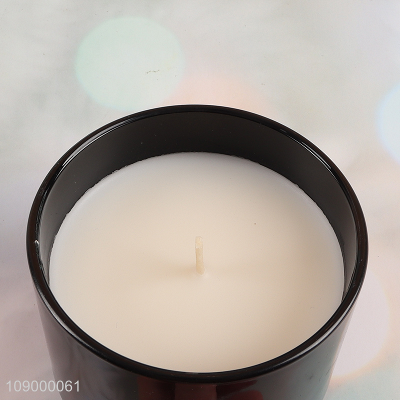 High Quality Paraffin Wax Secented Candles Winter Holiday Candles