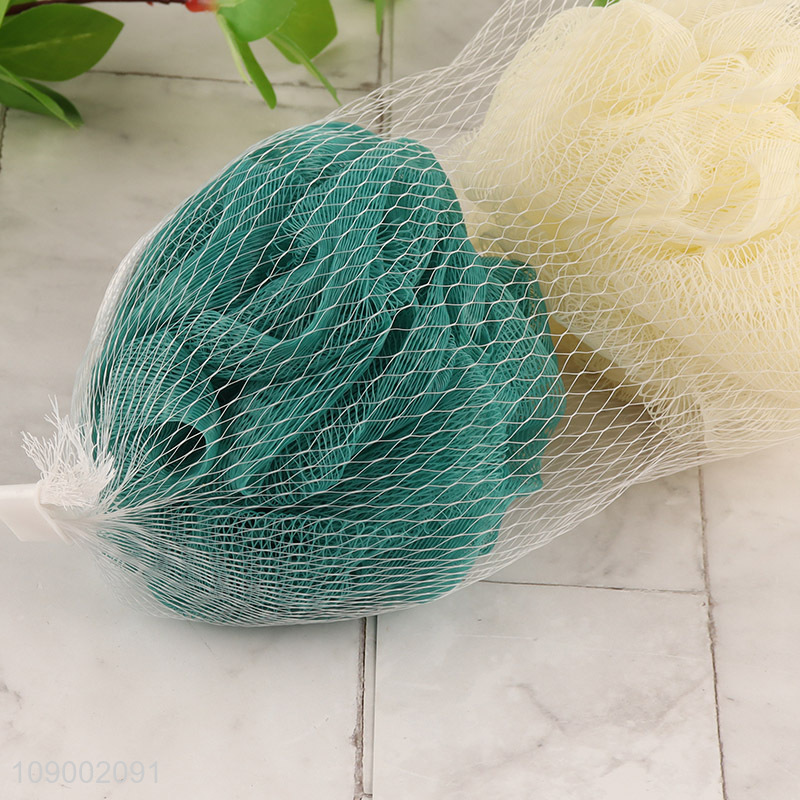 Wholesale 3PCS Bath Loofah Sponge Exfoliating Shower Body Scrubbers