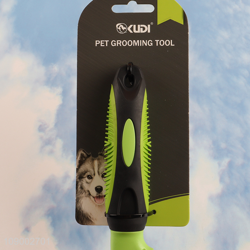 Top selling professional pet dog long teeth pet hair grooming tool wholesale