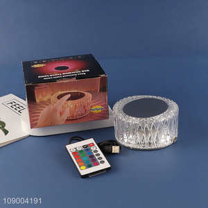 New Arrival Crystal Table Lamp USB Charging RGB Remote & Touch Control Nest Night Light