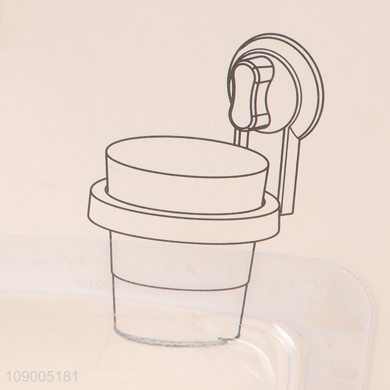 New product bathroom accessories traceless wall-mounted mouthwash cup holder