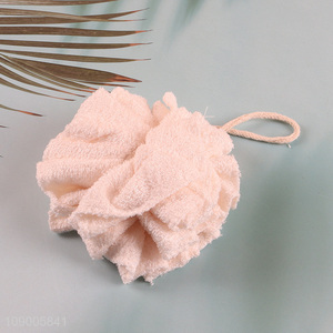 Low price dead skin remover exfoliating bath flower bath ball