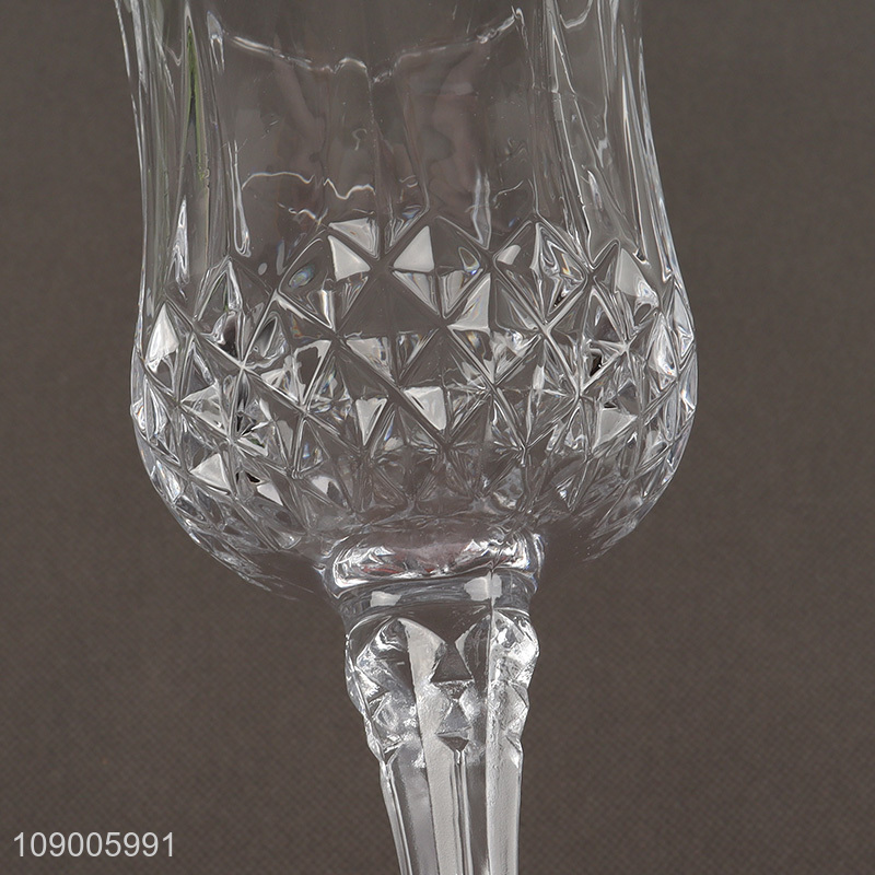 Good selling home restaurant clear glass red wine glasses champagne glasses goblet cup