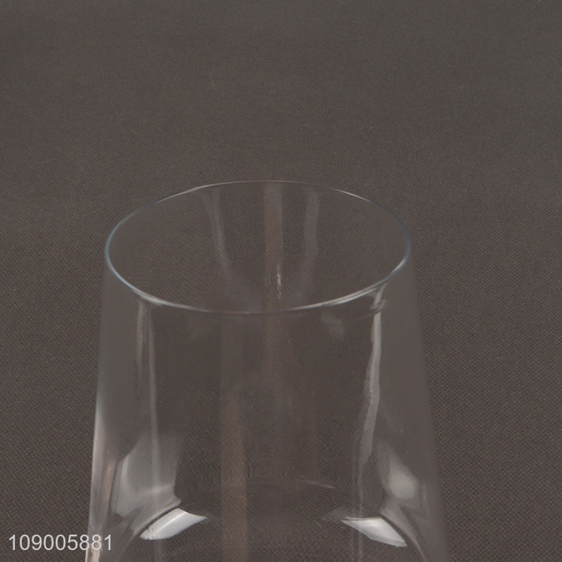 China factory clear glass red wine glasses champagne glasses goblet cup