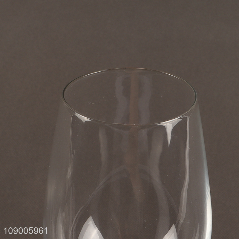 Good quality clear glass home restaurant wine glasses champagne glasses