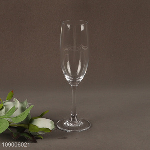 Top quality clear glass goblet champagne glasses whisky glasses for sale