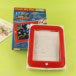 High Quality Magic Sketchpad Light Up Drawing Board Set for Kids Age 3+