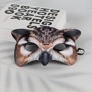 China factory owl shape Halloween party mask eva cosplay mask