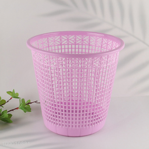 China Product Plastic Trash Can Wastebasket Trash Container Basket for Kitchen