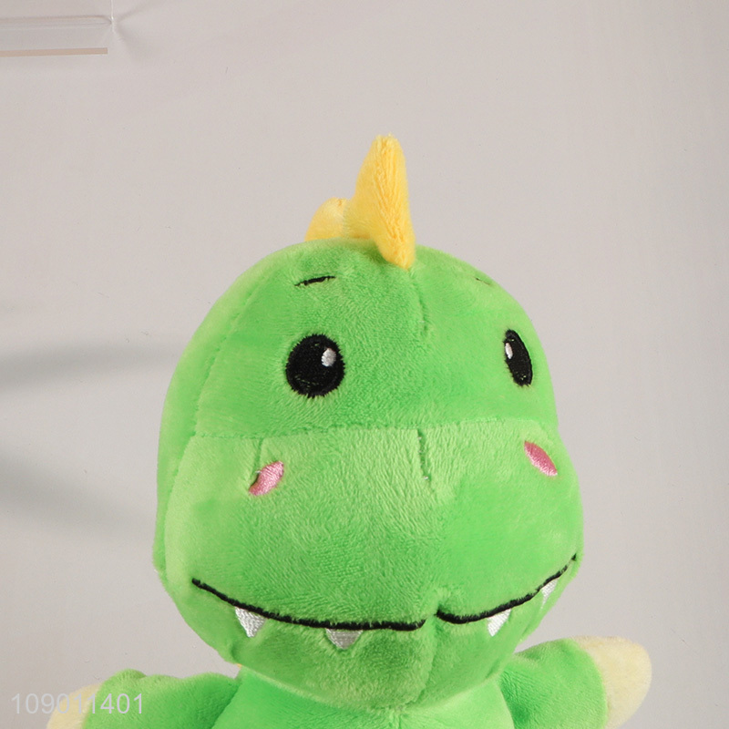 Top selling cartoon dinosaur shape plush squeeze ball toys wholesale