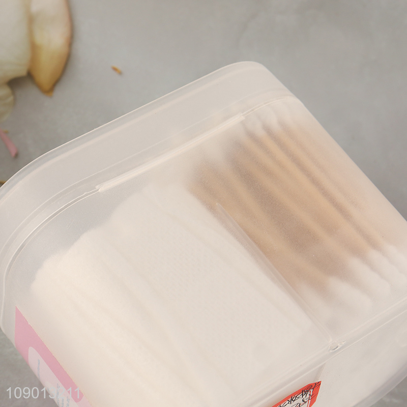 Hot Selling 175 Pieces Disposable Cotton Swabs for Makeup & Ear