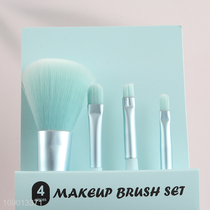 China products multicolor 4pcs multifunctional makeup tool makeup brush set