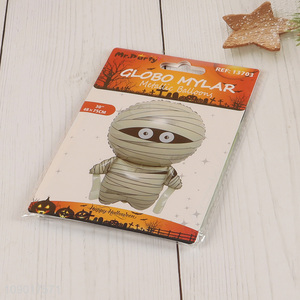 China products Halloween party decoration mummy metallic balloons