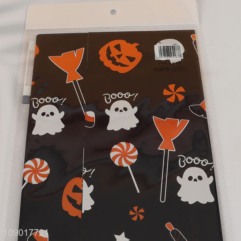 China wholesale Halloween party supplies disposable aluminum foil tablecloth