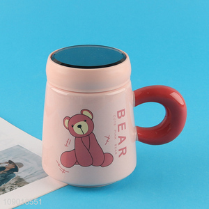 Good Quality 440ml Ceramic Coffee Mug Cute Ceramic Coffee Cup