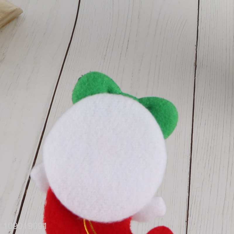 Yiwu market snowman shape Christmas decoration Christmas hanging ornaments