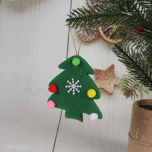 China products xmas tree shape non-woven fabric Christmas decoration for sale