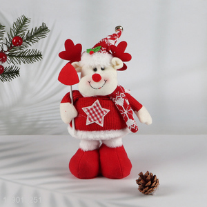 Top selling Christmas telescopic doll Christmas decoration wholesale