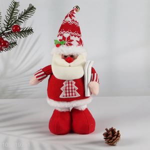 China factory Christmas decoration Christmas telescopic doll for home decor