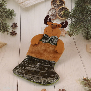 Hot items elk Christmas hanging ornaments Christmas stocking decoration