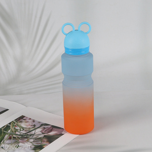 China factory portable plastic BPA free water bottle drinking bottle for sale