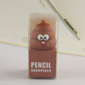 New Product Mini Cute Cartoon Creative Manual Pencil Sharpener for Kids