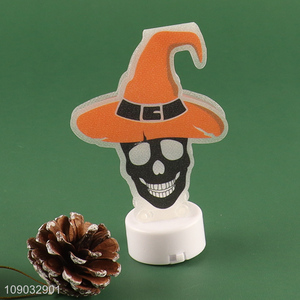 Hot products Halloween decoration skull ornaments desktop lights table lamp