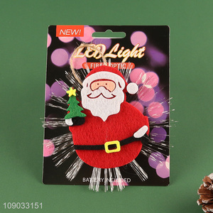 Low price santa claus shape Christmas tree hanging lights for decoration