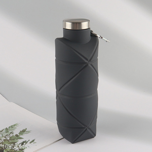 Popular products portable folding silicone water bottle drinking bottle for sale