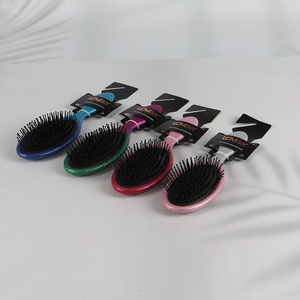 Wholesale Glitter Detangling Hair Brush Airbag Massage Comb for Wet & Dry Hair