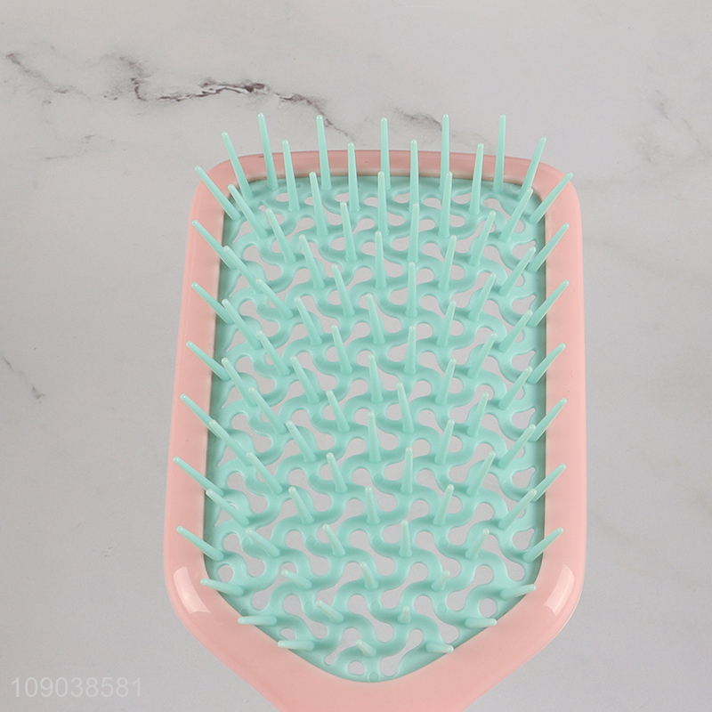 New Product Vented Hairbrush Wet Paddle Brush for Women Girls Hair Blowing