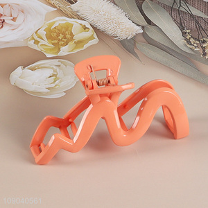 New Arrival Large Hair Claw Clips Non-slip Plastic Hair Claw Clips for Women