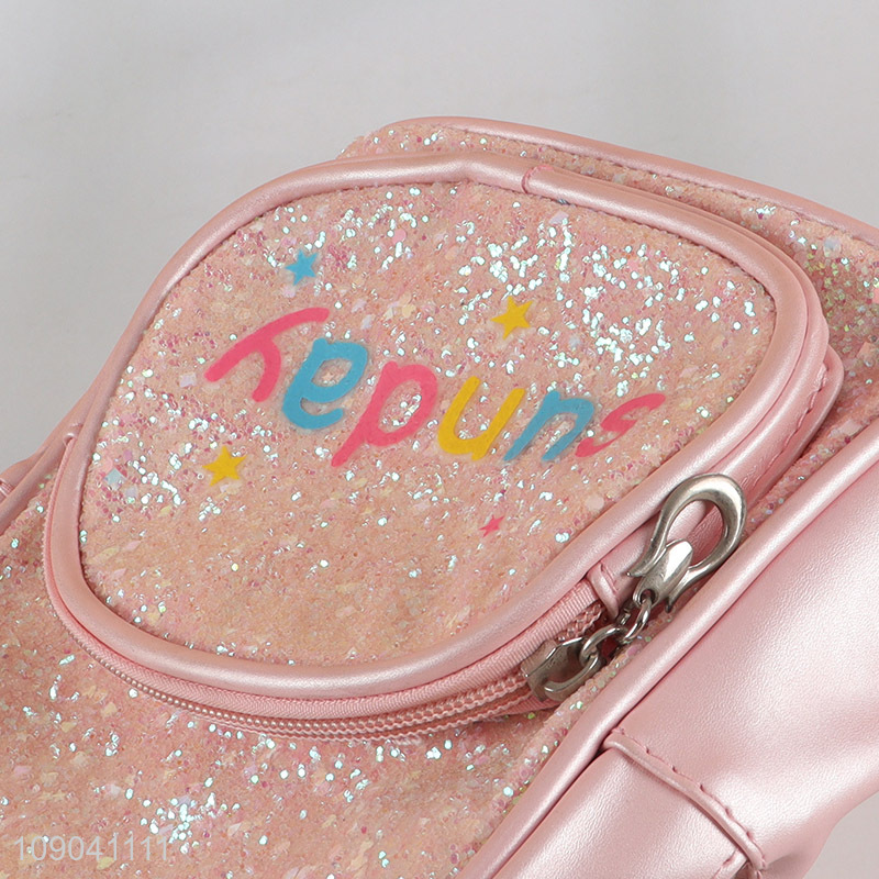 Factory Supply Sequin School Backpack Glitter Fashion Bookbag for Kids