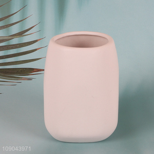 Good Quality Ceramic Mouthwash Cup Porcelain Bathroom Brushing Cup Wholesale