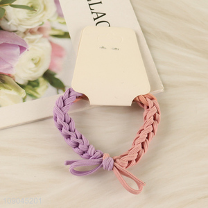 Popular products girls fashionable elastic hair ring hair rope for hair decoration