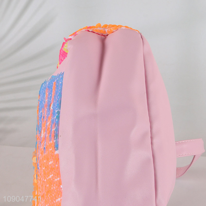 High Quality Sequin Backpack Glitter Bookbag School Bag Fashion Daypack