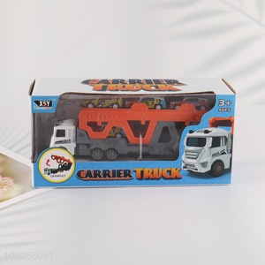 China Imports Carrier Truck Vehicle Toy Set for Kids Boys Age 3+