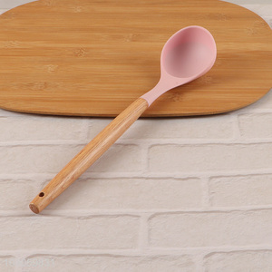 Best selling home restaurant long handle soup ladle for kitchen utensils