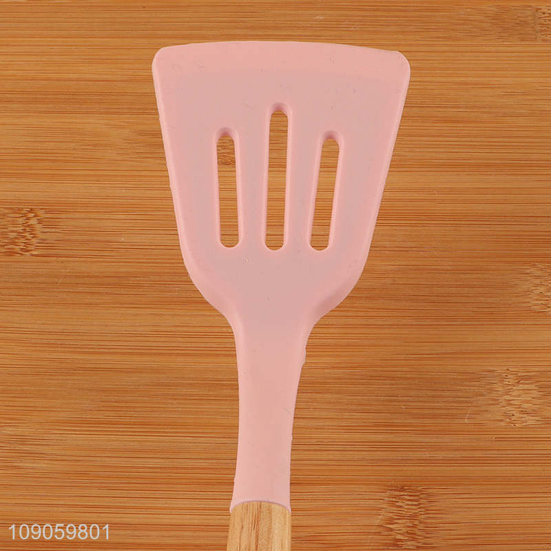 China factory home kitchen utensils non-stick slotted spatula for cooking