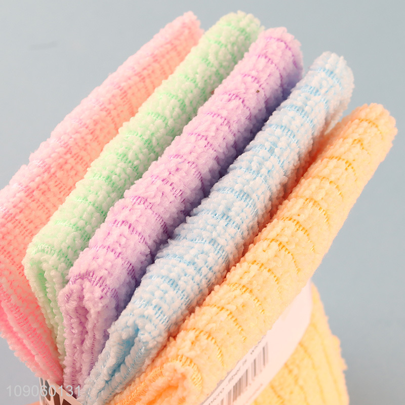 Good Quality 5PCS Multipurpose Microfiber Cleaning Towels for Home Kitchen