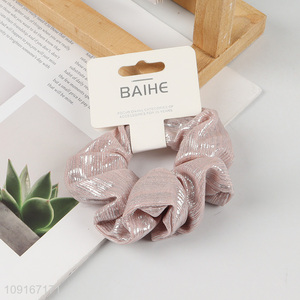 New Arrival Satin Hair Ties Elastic Hair Scrunchies Ponytail Holder