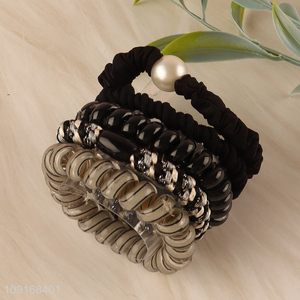 Low price fashion hair rope hair band hiar accessories hair decoration