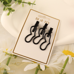Top quality fashion 3pcs <em>hairpin</em> hair clips hair accessories set