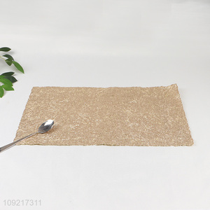 Good Quality Metallic Place Mats Heat Resistant Non-Slip Decorative Table Mats