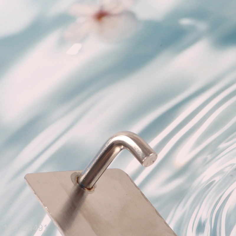 Factory Price Adhesive Hooks Stainless Steel Hanger for Hanging Towel