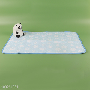 Best Selling Summer <em>Pet</em> Cooling Mat Paw Print Dog <em>Bed</em> Cooling Mat