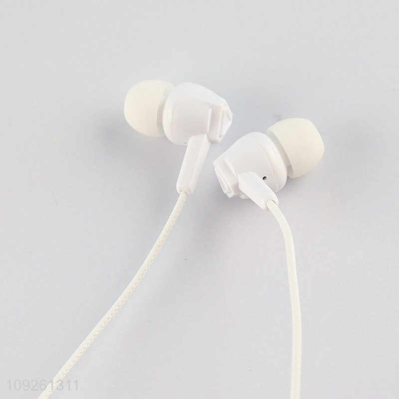 China Imports In-Ear Headphones Stereo Wired Earbuds for iPhone Samsung