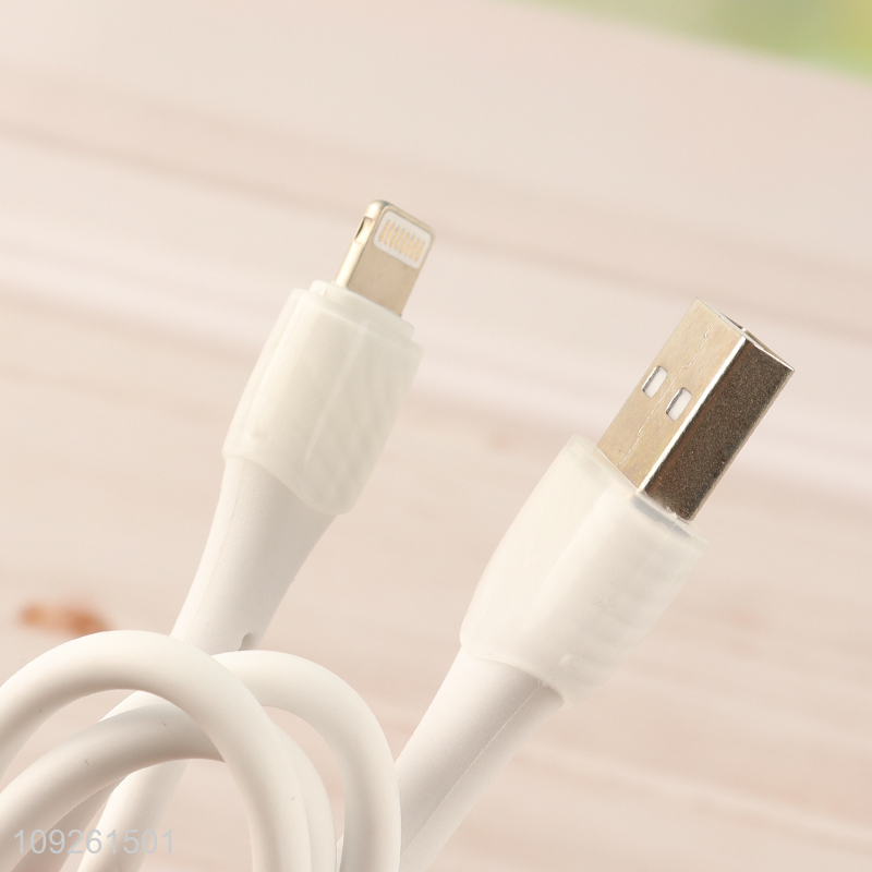 Factory Supply 1000mm USB to Lightning Cable Quick Charging for iPhone 13/12