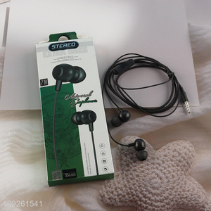 Hot Selling In-Ear Headphones Stereo Wired Earbuds for iPhone Samsung
